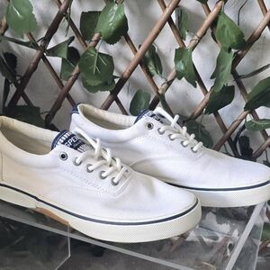 Mens Sperry Hommes White 9.5